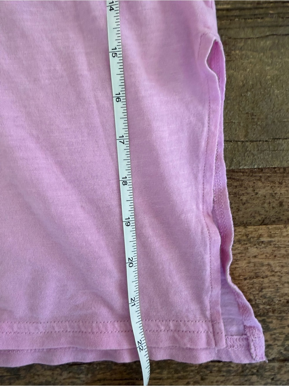 Pact Lightweight Short-Sleeved Side Slits Tee Size S - Picture 5 of 6